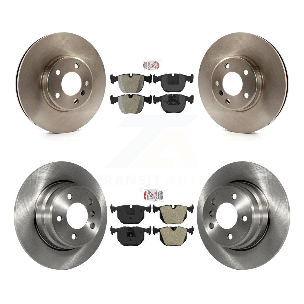 Front Rear Semi-Metallic Pads And Disc Brake Rotors Kit For BMW X5 K8A-102517