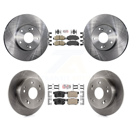 Front Rear Ceramic Pads And Disc Brake Rotors Kit For 1998-2002 Honda Accord 3.0L K8A-102537