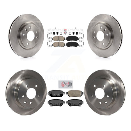 Front Rear Ceramic Pad Brake Rotor Kit For Nissan Rogue Sport With Electric Parking K8A-102568