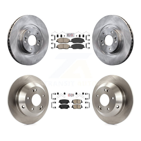 Front Rear Ceramic Pads And Disc Brake Rotors Kit For Hyundai Santa Fe XL K8A-102595