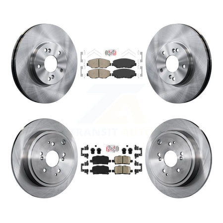 Front Rear Ceramic Pads And Disc Brake Rotors Kit For 2003-2008 Honda Pilot K8A-102650