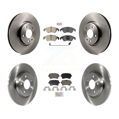 Front Rear Semi-Metallic Pad Brake Rotors Kit For Audi A6 With 320mm Diameter Rotor K8A-102683