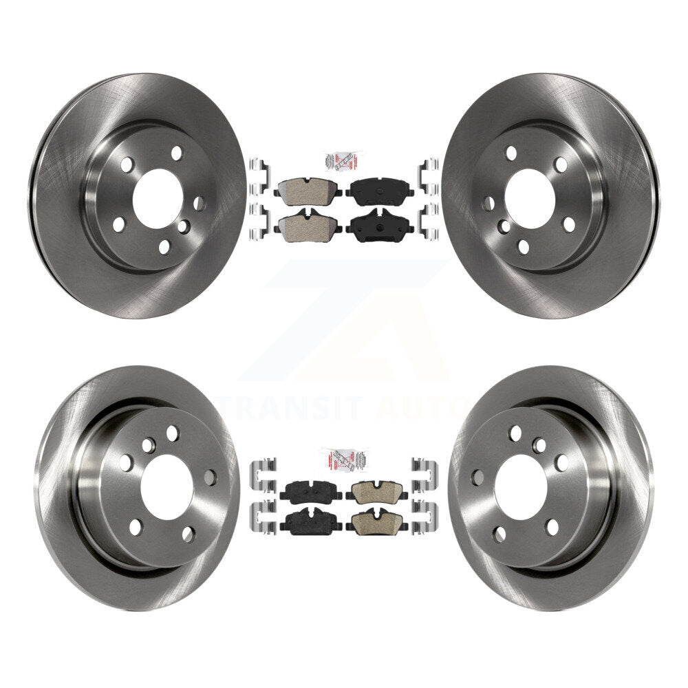 Front Semi-Metallic Rear Ceramic Pads And Disc Brake Rotors Kit For Mini Cooper K8A-102700