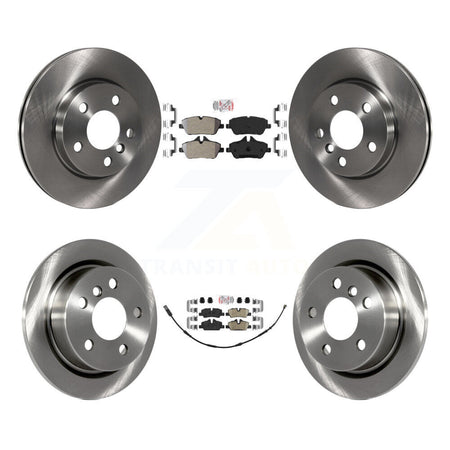 Front Semi-Metallic Rear Ceramic Pads And Disc Brake Rotors Kit For Mini Cooper K8A-102702
