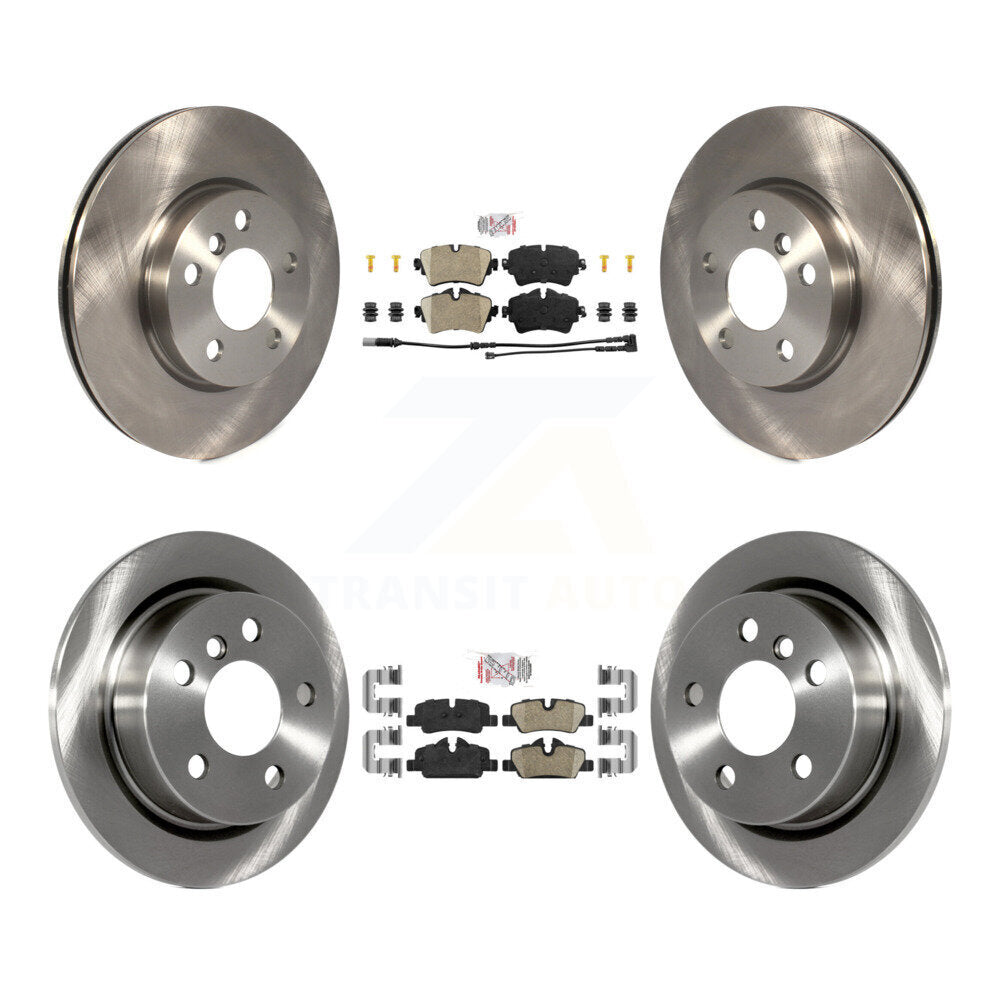 Front Rear Ceramic Pads And Disc Brake Rotors Kit For Mini Cooper K8A-102714
