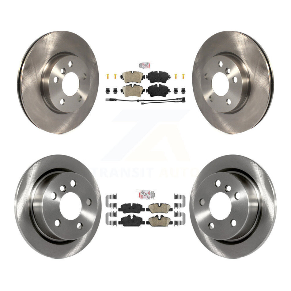 Front Rear Ceramic Pads And Disc Brake Rotors Kit For Mini Cooper K8A-102714