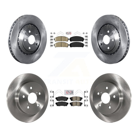 Front Rear Ceramic Pads And Disc Brake Rotors Kit For Lexus NX300 NX200t NX300h K8A-102748