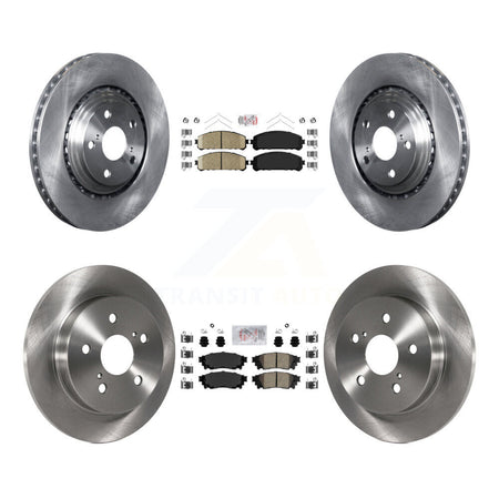 Front Rear Ceramic Pads And Disc Brake Rotors Kit For Lexus NX300 NX200t NX300h K8A-102749