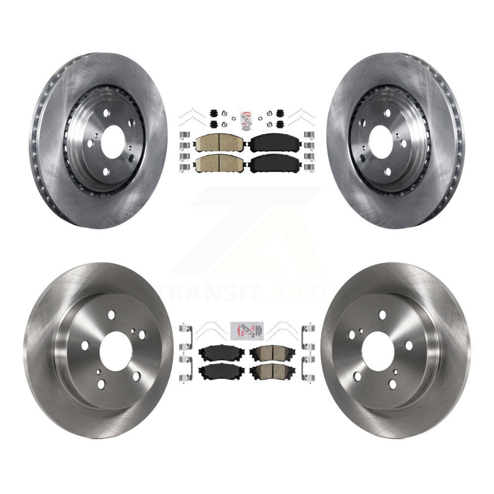 Front Rear Ceramic Pads And Disc Brake Rotors Kit For Lexus NX300 NX200t NX300h K8A-102750