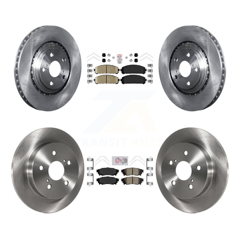 Front Rear Ceramic Pads And Disc Brake Rotors Kit For Lexus NX300 NX200t NX300h K8A-102750