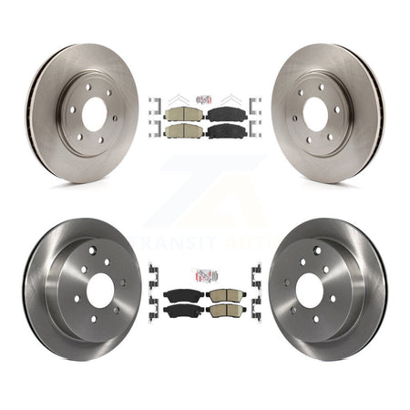Front Rear Ceramic Pads And Disc Brake Rotors Kit For Suzuki Equator K8A-102760