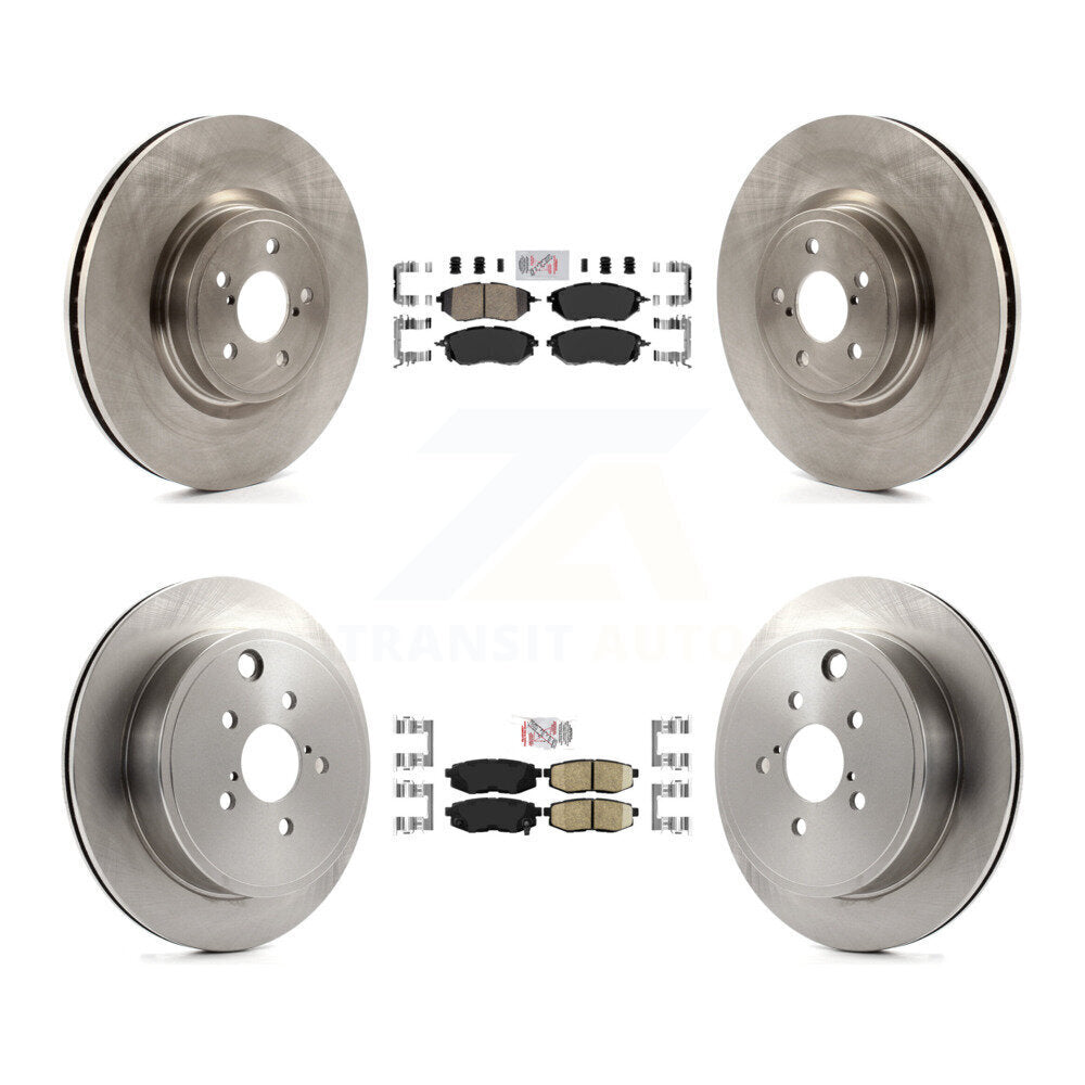 Front Rear Ceramic Pads And Disc Brake Rotors Kit For Subaru Outback Legacy K8A-102780