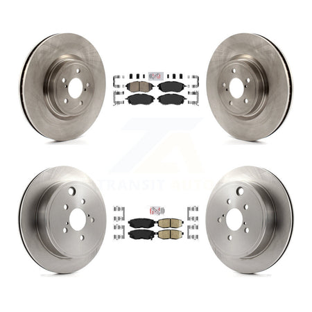 Front Rear Ceramic Pads And Disc Brake Rotors Kit For Subaru Outback Legacy K8A-102780