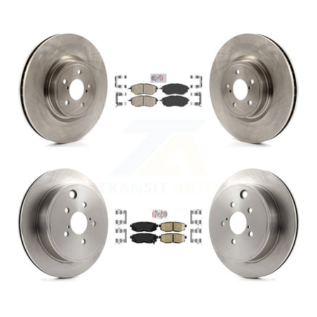 Front Rear Ceramic Pads And Disc Brake Rotors Kit For Subaru Outback Legacy K8A-102781