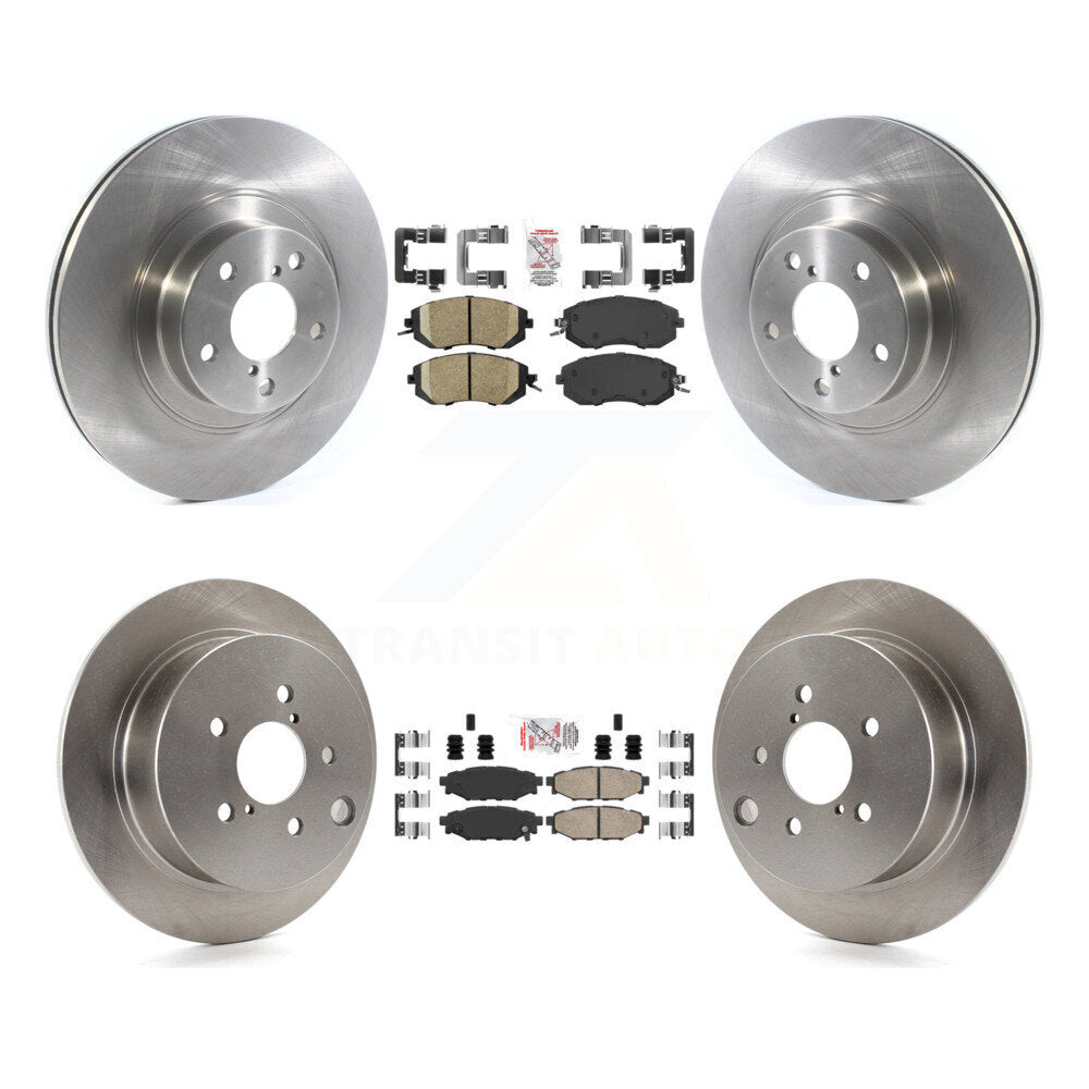 Front Rear Ceramic Pads And Disc Brake Rotors Kit For Subaru Forester XV Crosstrek K8A-102788