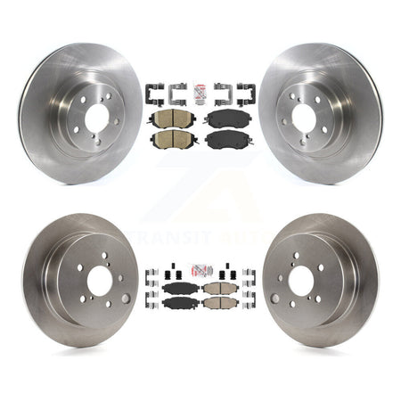 Front Rear Ceramic Pads And Disc Brake Rotors Kit For Subaru Forester XV Crosstrek K8A-102788