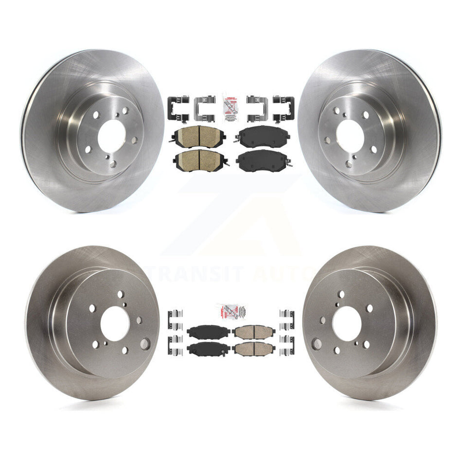 Front Rear Ceramic Pads And Disc Brake Rotors Kit For Subaru Forester XV Crosstrek K8A-102789