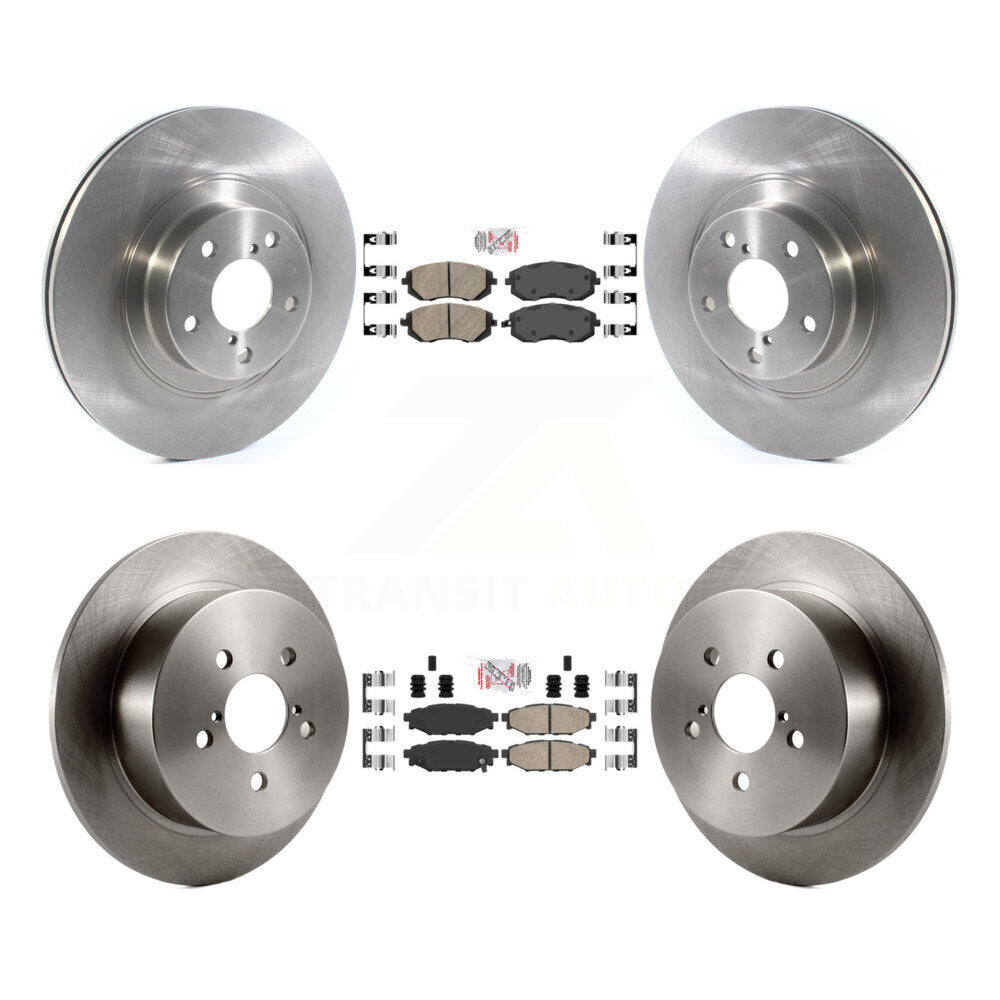 Front Rear Ceramic Pads And Disc Brake Rotors Kit For Subaru Outback Legacy K8A-102790