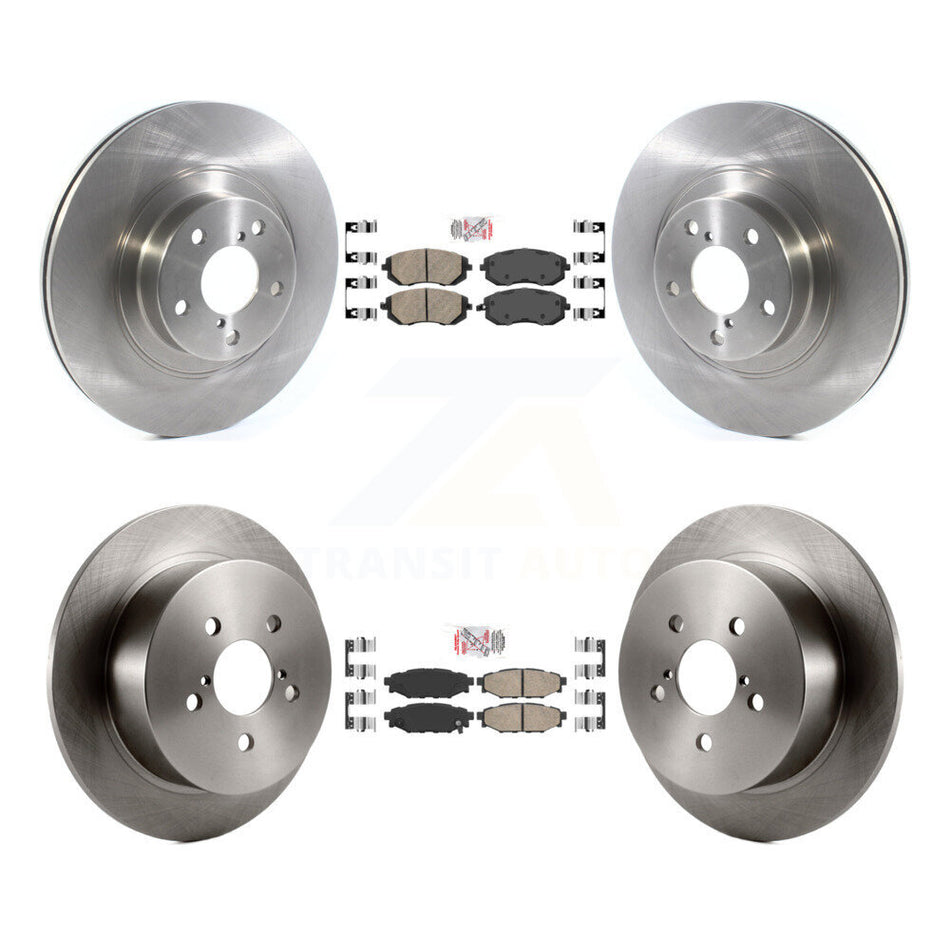 Front Rear Ceramic Pads And Disc Brake Rotors Kit For Subaru Outback Legacy K8A-102791