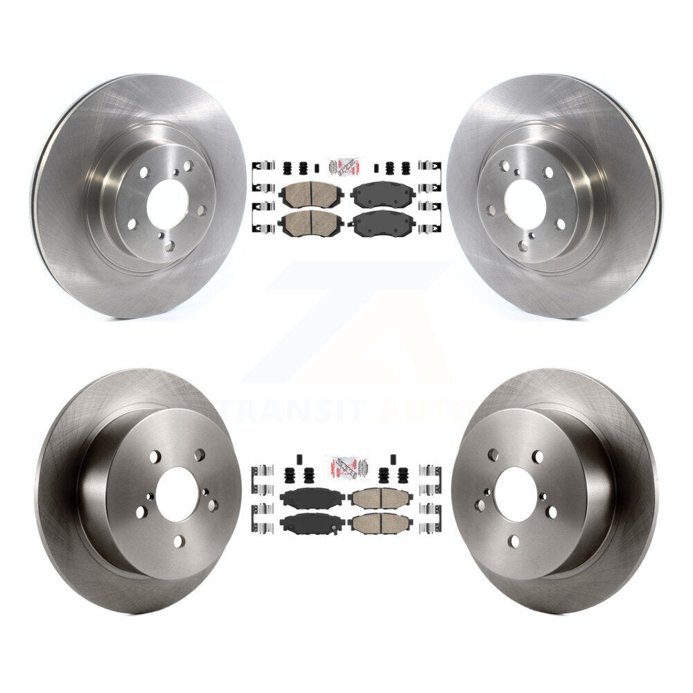 Front Rear Ceramic Pads And Disc Brake Rotors Kit For Subaru Outback Legacy K8A-102792