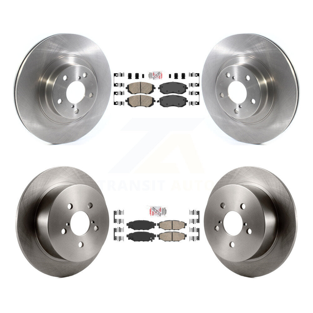 Front Rear Ceramic Pads And Disc Brake Rotors Kit For Subaru Outback Legacy K8A-102793