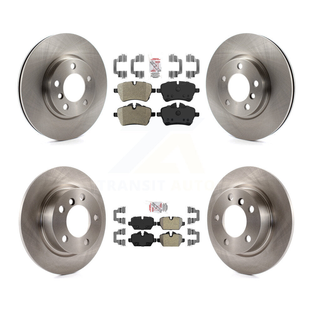 Front Rear Semi-Metallic Pad And Disc Brake Rotors Kit For Mini Cooper Countryman Paceman K8A-102799