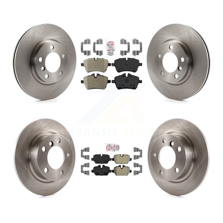 Front Rear Semi-Metallic Pad And Disc Brake Rotors Kit For Mini Cooper Countryman Paceman K8A-102799