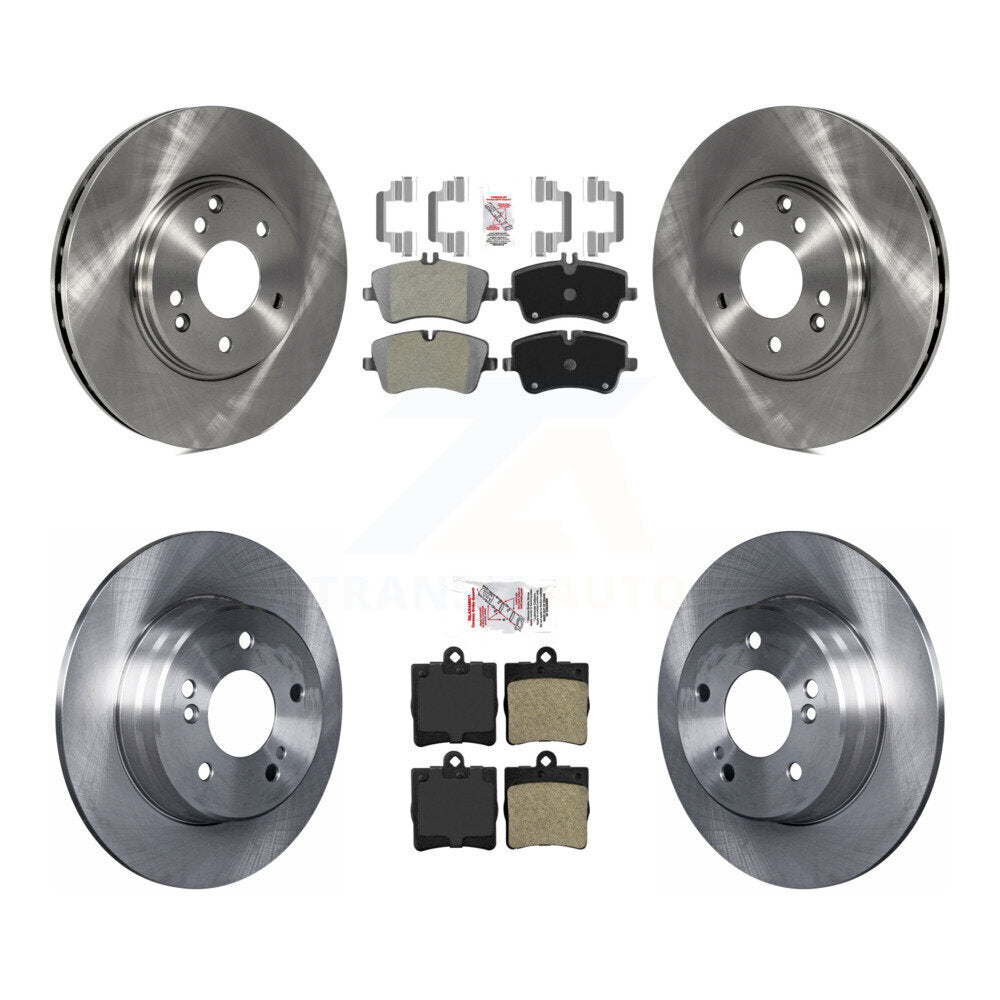 Front Rear Semi-Metallic Pads And Disc Brake Rotors Kit For Mercedes-Benz SLK280 SLK300 K8A-102851