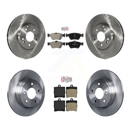 Front Rear Semi-Metallic Pads And Disc Brake Rotors Kit For 2001 Mercedes-Benz SLK320 K8A-102854