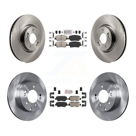 Front Rear Ceramic Pads And Disc Brake Rotors Kit For Hyundai Azera K8A-102868