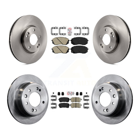 Front Rear Ceramic Pads And Disc Brake Rotors Kit For Hyundai Tucson Kia Sportage K8A-102876