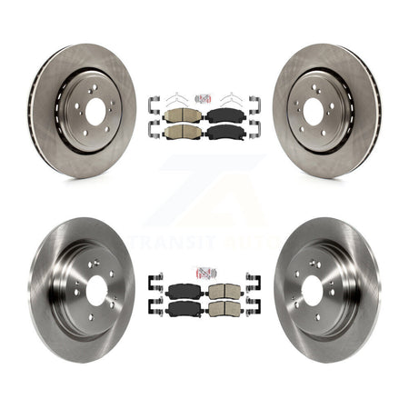 Front Rear Ceramic Pads And Disc Brake Rotors Kit For 2015-2020 Acura TLX K8A-102916