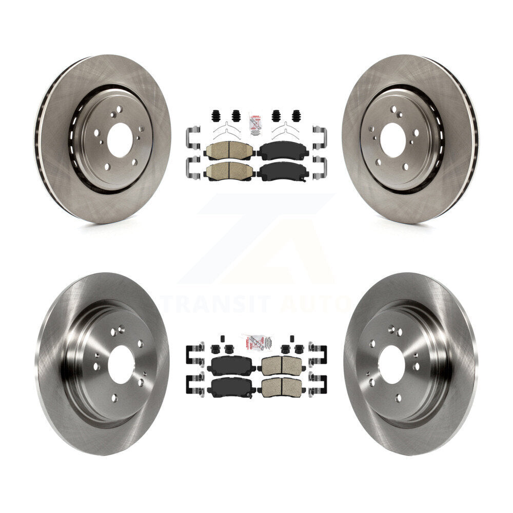 Front Rear Ceramic Pads And Disc Brake Rotors Kit For 2015-2020 Acura TLX K8A-102917