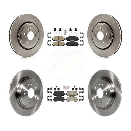 Front Rear Ceramic Pads And Disc Brake Rotors Kit For 2015-2020 Acura TLX K8A-102917