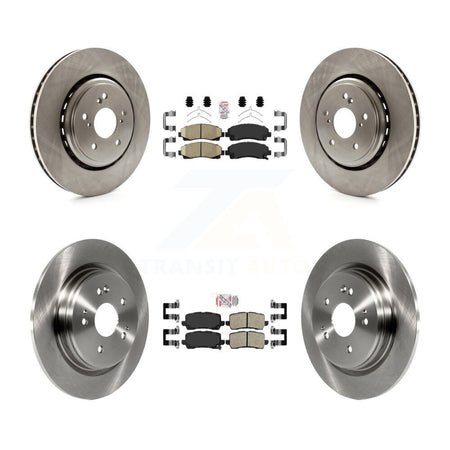 Front Rear Ceramic Pads And Disc Brake Rotors Kit For 2015-2020 Acura TLX K8A-102918