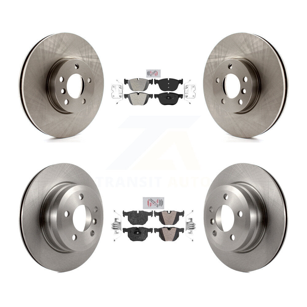 Front Rear Semi-Metallic Pads And Disc Brake Rotors Kit For BMW X5 X6 K8A-102934