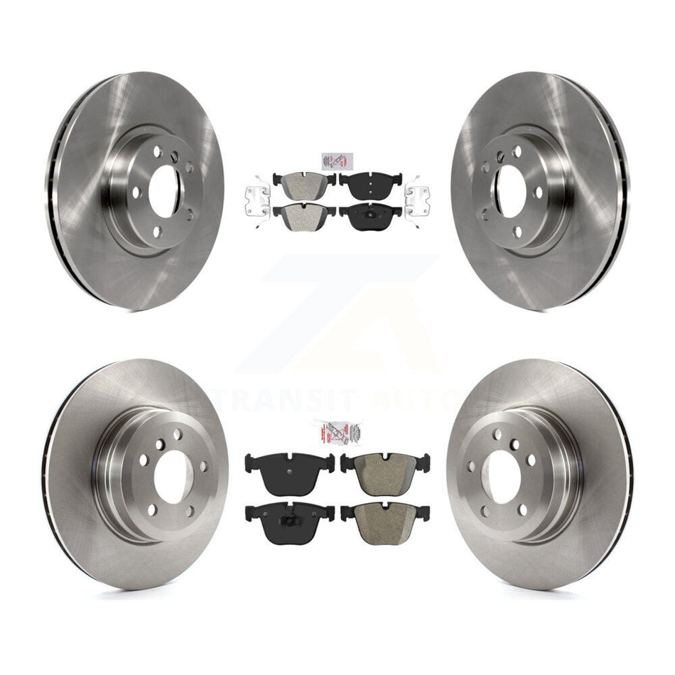 Front Rear Semi-Metallic Pads And Disc Brake Rotors Kit For BMW X5 X6 K8A-102935