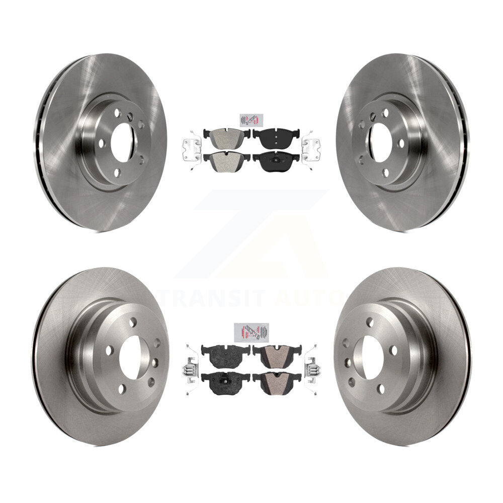Front Rear Semi-Metallic Pads And Disc Brake Rotors Kit For BMW X5 X6 K8A-102937