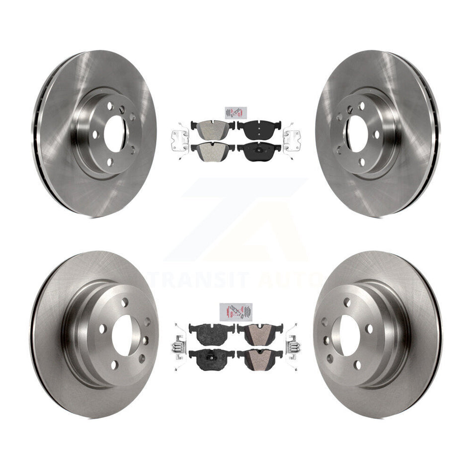 Front Rear Semi-Metallic Pads And Disc Brake Rotors Kit For BMW X5 X6 K8A-102937