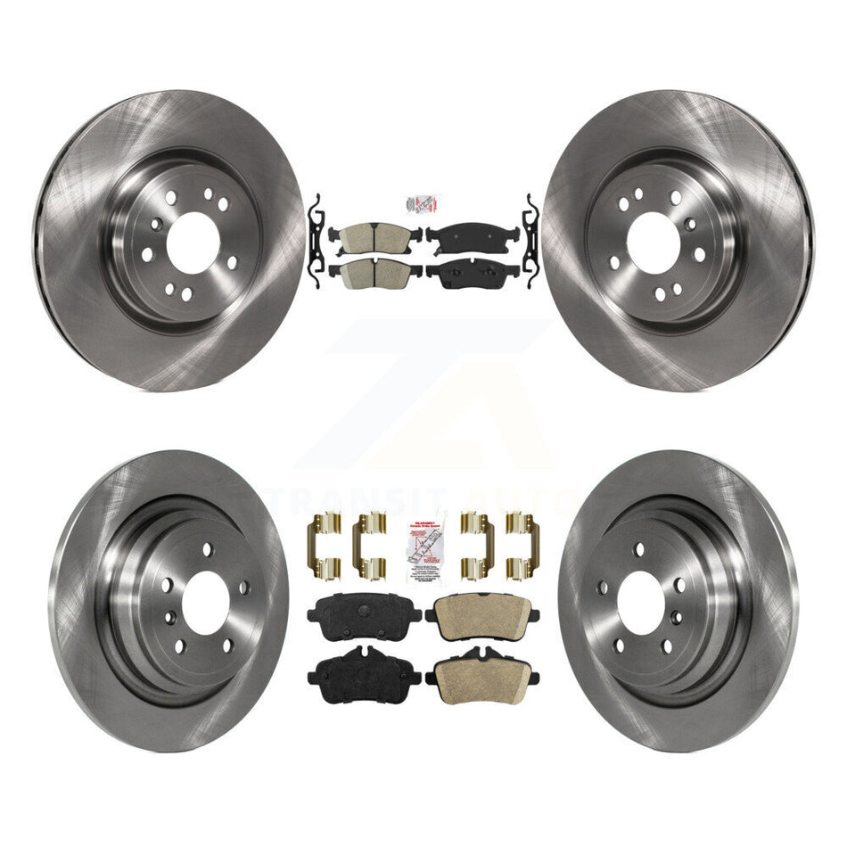 Front Rear Ceramic Pad Disc Brake Rotors Kit For Mercedes-Benz ML350 GLE350 ML250 GLE300d K8A-102938