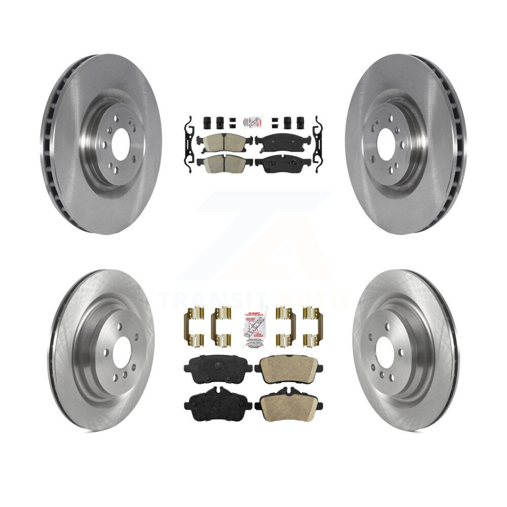 Front Rear Ceramic Pads And Disc Brake Rotors Kit For Mercedes-Benz GLS450 ML250 K8A-102941