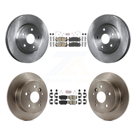 Front Rear Ceramic Pads And Disc Brake Rotors Kit For Toyota Camry Lexus ES350 Avalon K8A-102954