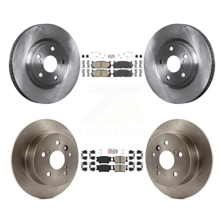 Front Rear Ceramic Pads And Disc Brake Rotors Kit For Toyota Camry Lexus ES350 Avalon K8A-102955