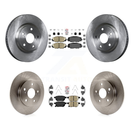 Front Rear Ceramic Pad & Brake Rotors Kit For Toyota Matrix Pontiac Vibe Corolla iM Scion K8A-102965