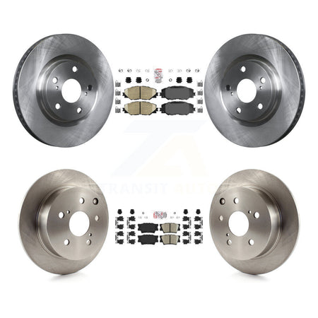 Front Rear Ceramic Pads And Disc Brake Rotors Kit For Toyota Matrix Pontiac Vibe K8A-102966