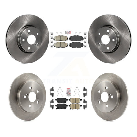 Front Rear Ceramic Pads And Disc Brake Rotors Kit For Toyota Corolla Matrix Pontiac Vibe K8A-102975