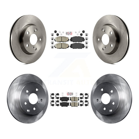 Front Rear Ceramic Pads And Disc Brake Rotors Kit For Toyota RAV4 Lexus HS250h K8A-102978