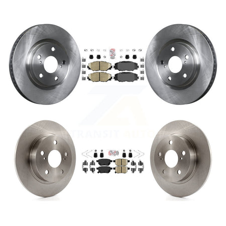 Front Rear Ceramic Pads And Disc Brake Rotors Kit For 2011-2016 Scion tC K8A-102981
