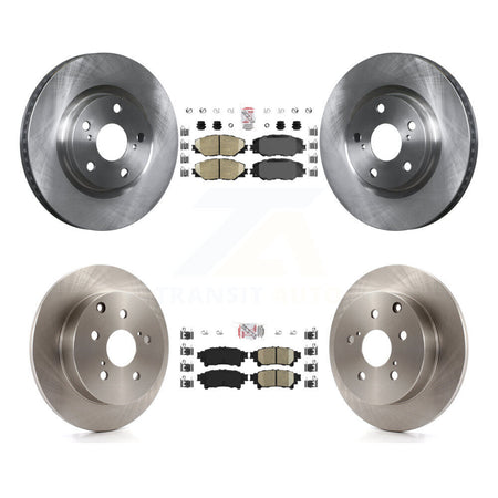 Front Rear Ceramic Pads And Disc Brake Rotors Kit For 2016-2020 Toyota Mirai K8A-102983