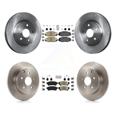 Front Rear Ceramic Pads And Disc Brake Rotors Kit For 2016-2020 Toyota Mirai K8A-102984